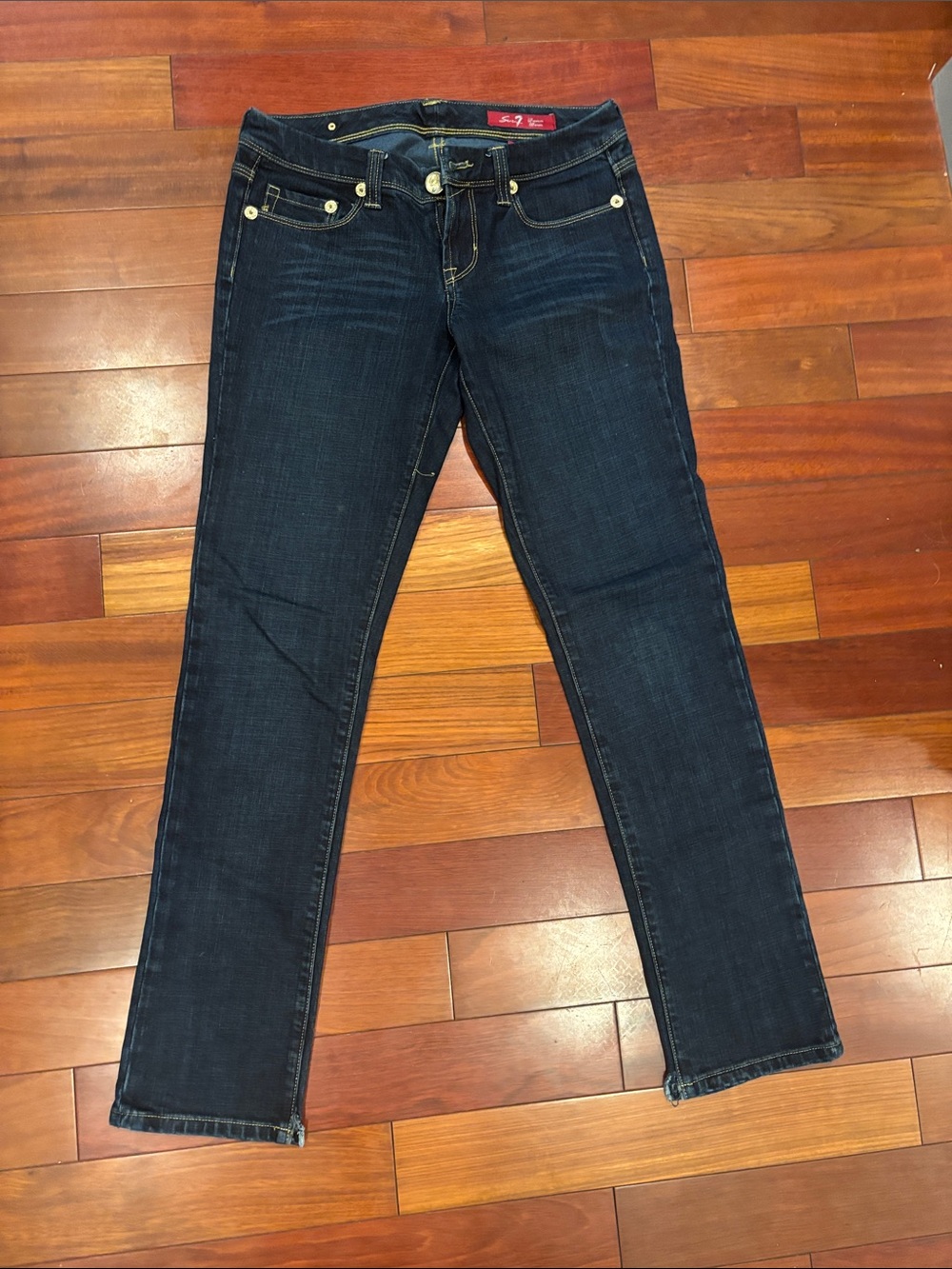 Seven7 Jeans- Dark Blue Women's Slim Jeans